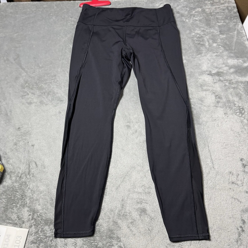 Athleta Lightning Tight Leggings in Solid Black Women's‎ Size Large